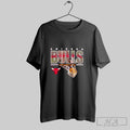 Official Chicago Bulls Basketball And Mascot Logo Posters Black