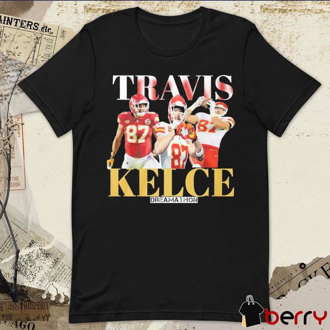 Chiefs Players Wearing Kansas City Chiefs Travis Kelce Graphic t-shirt