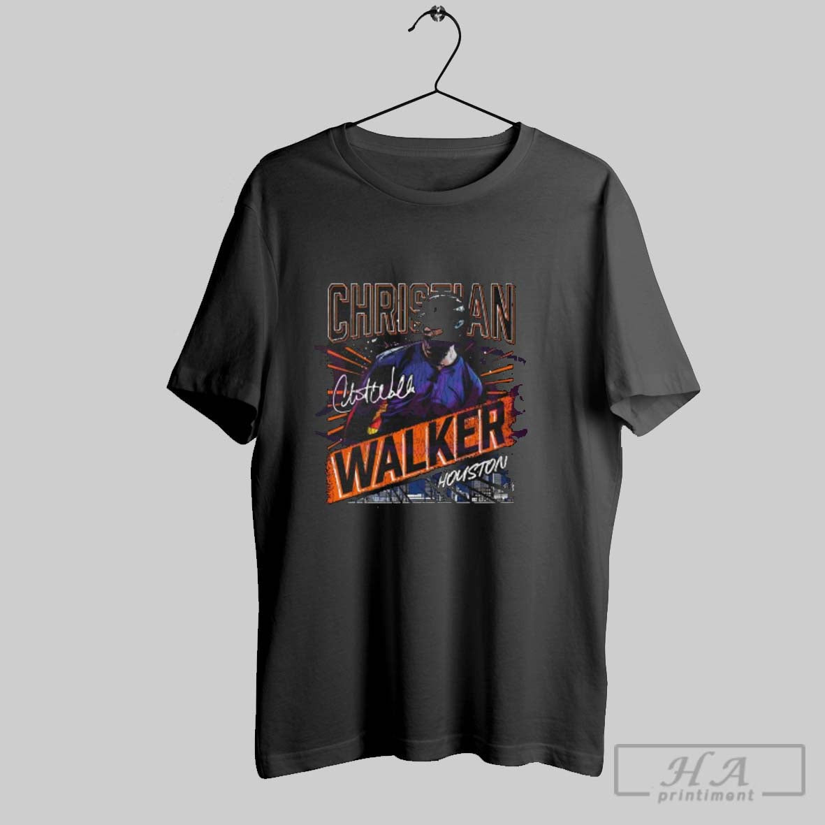 Official Christian Walker Houston Gritty Signature