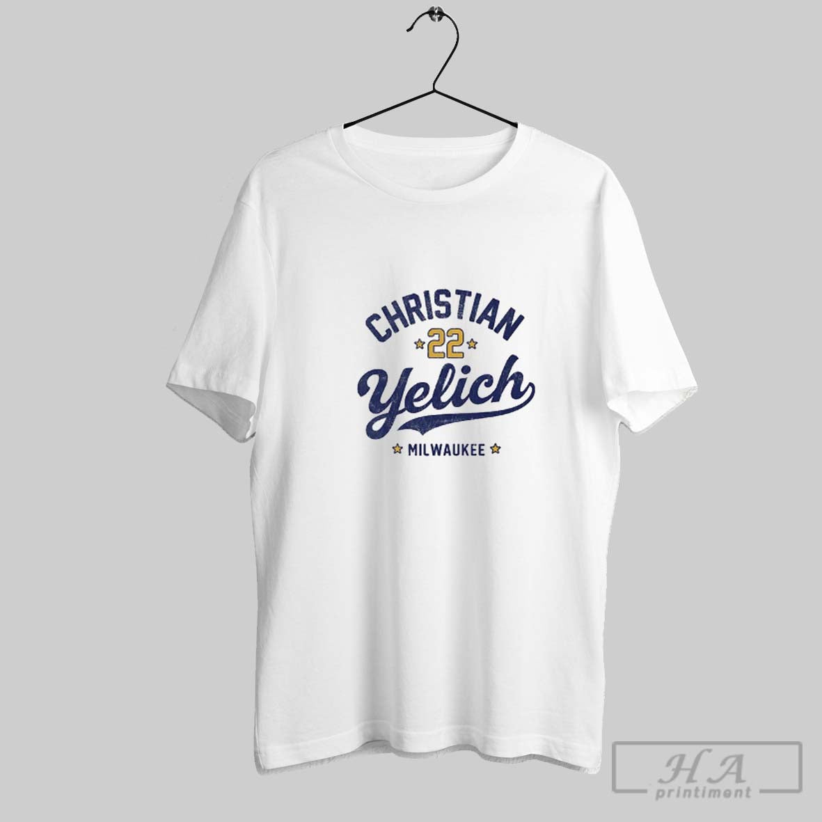 Official Christian Yelich 22 Milwaukee Brewers