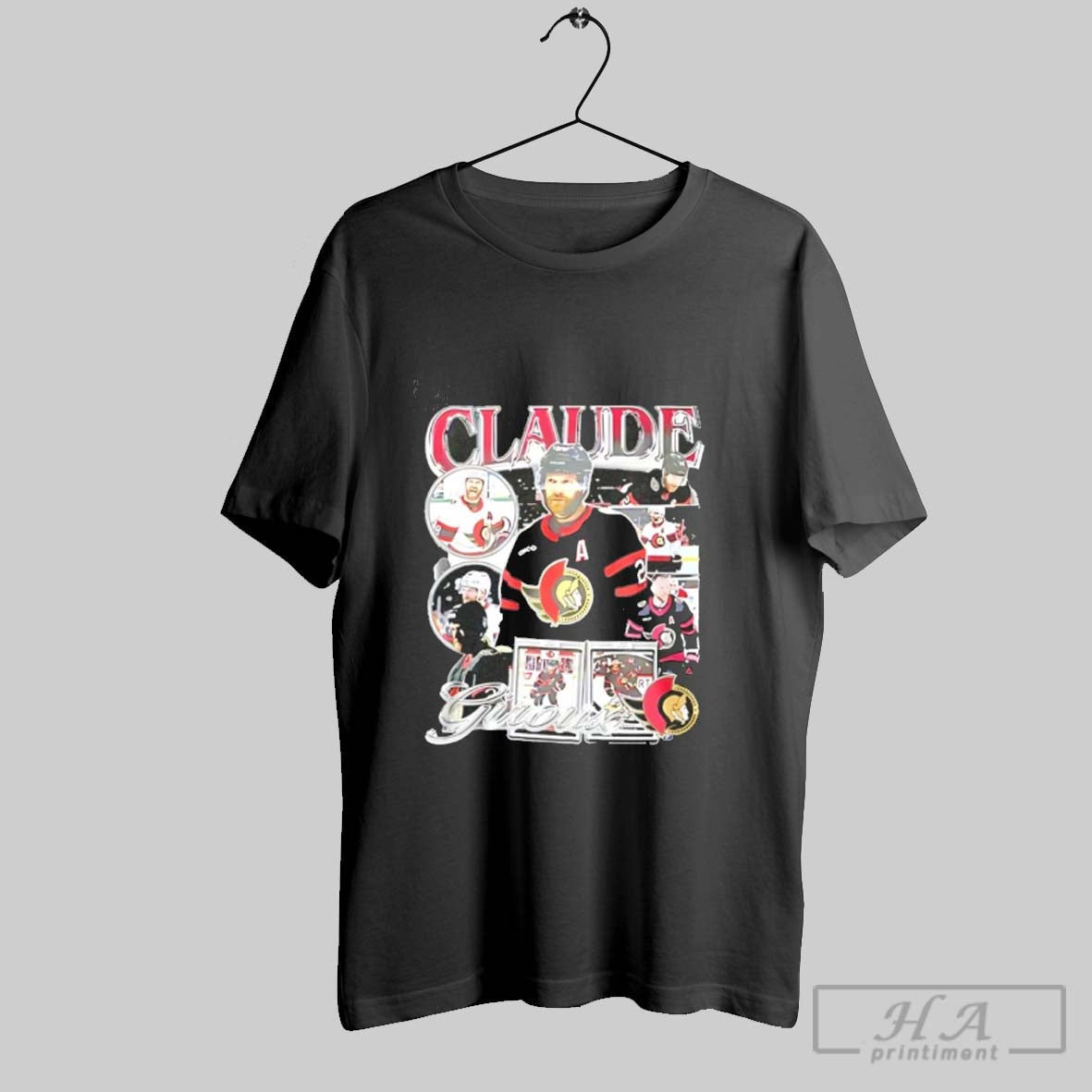 Official Claude Giroux Senators Hockey Graphic