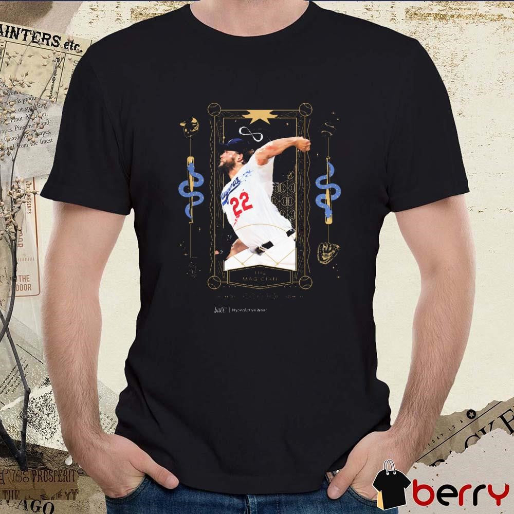 Clayton Kershaw Los Angeles Dodgers MLB The Magician t-shirt