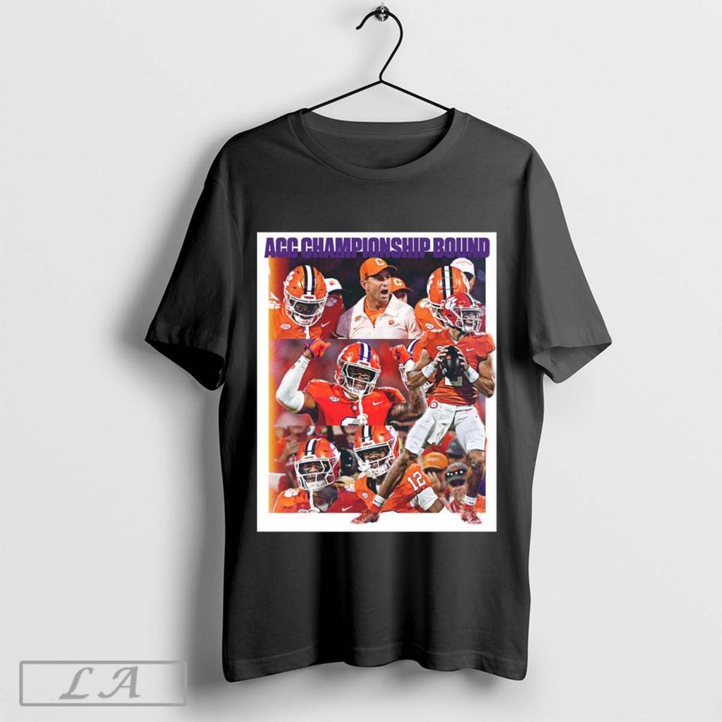 Official Clemson Tigers Are Headed To The Acc Championship Bound 2024 Poster