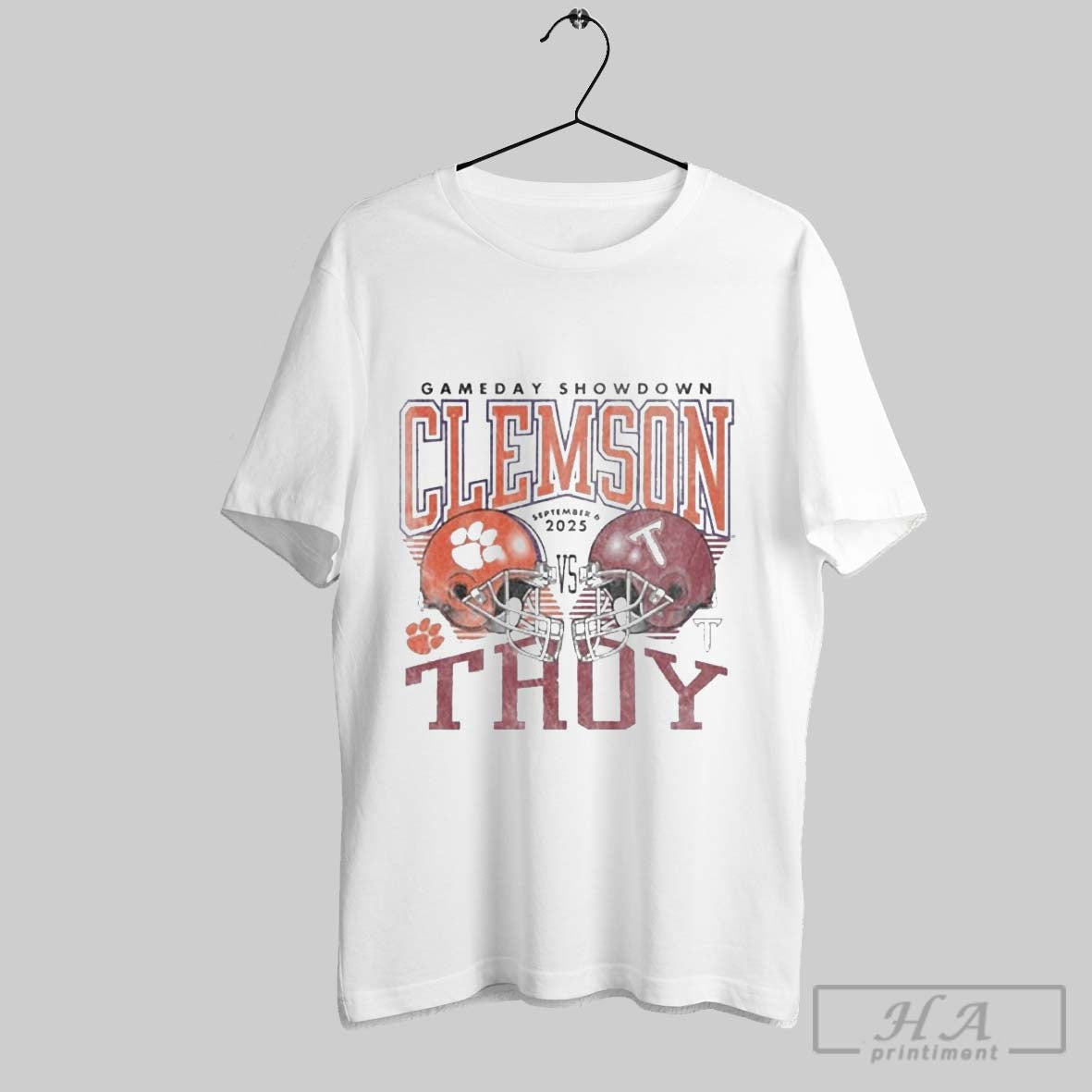 Official Clemson Tigers Vs Troy Trojans 2025 Gameday Showdown Football