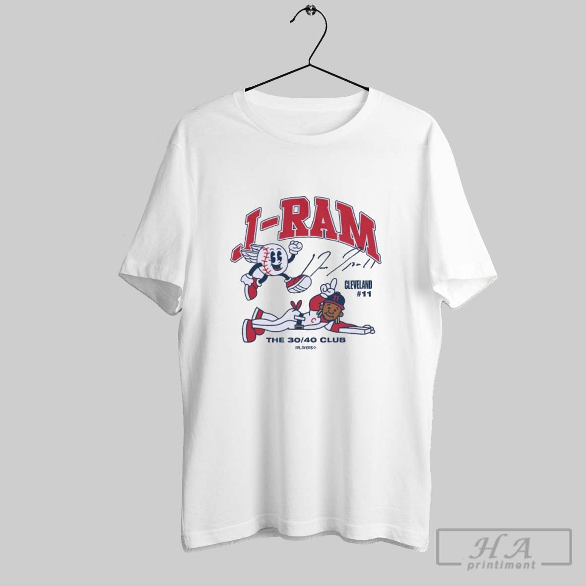 Official Cleveland Jose Ramirez J Ram Summer Cartoon
