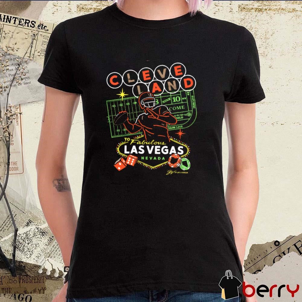Cleveland To Fabulous Vegas Nevada Takeover Painting t-shirt