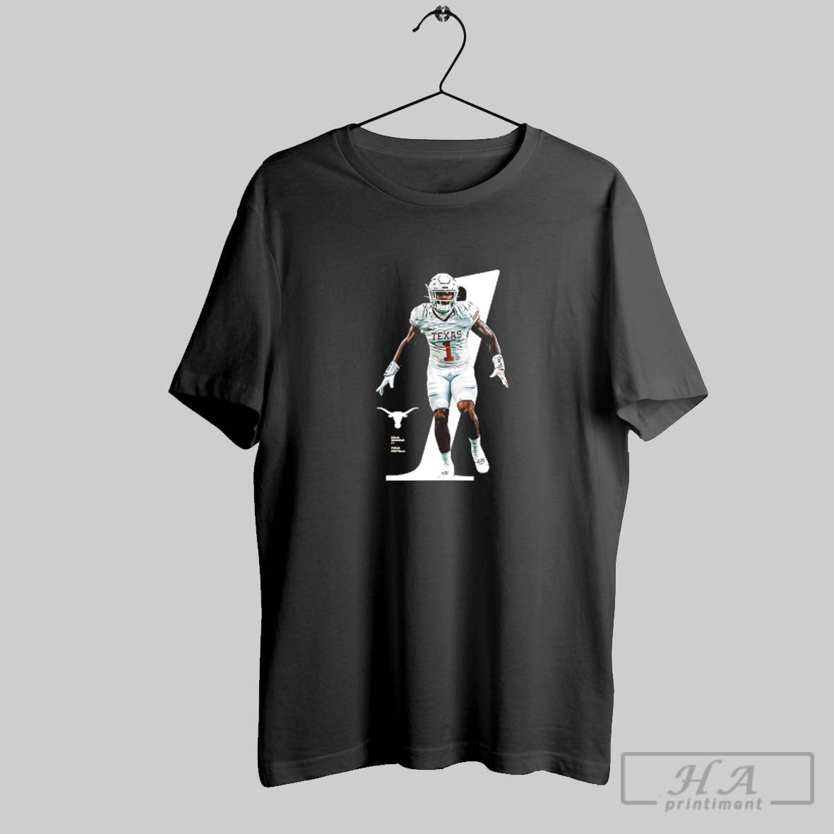 Official Colin Simmons Number 1 Texas Longhorns Football Breakthrough V Neck