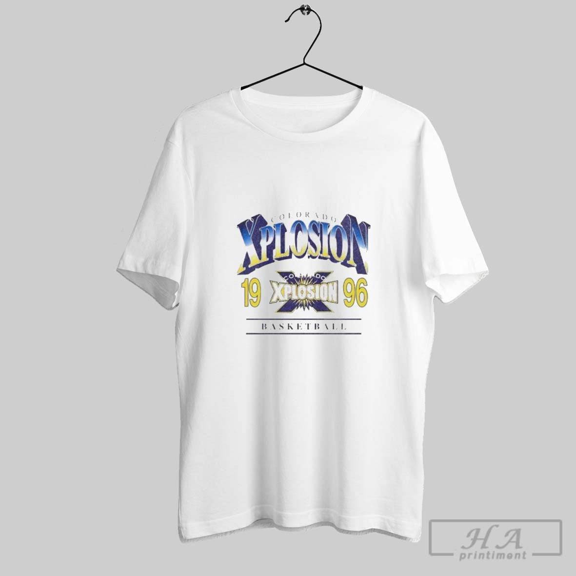 Official Colorado Xplosion 1996 Basketball