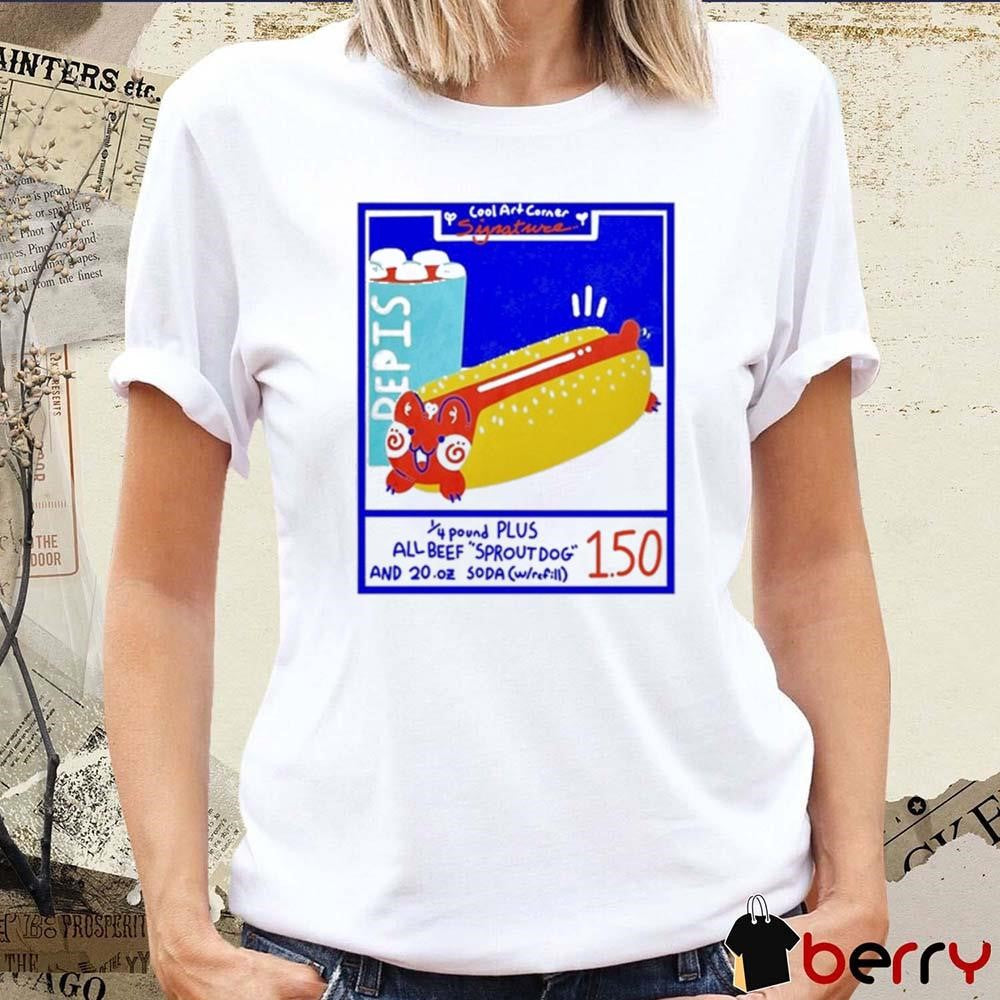 Cool Art Corner Sproutco All Beef Sproutdog t-shirt