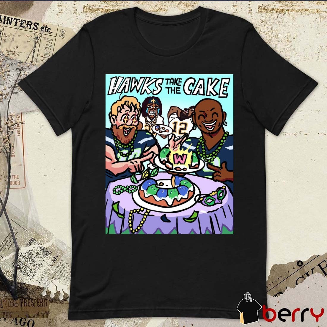 Cooper Kupp, Kenneth Walker III Seattle Seahawks Take The Cake Poster t-shirt