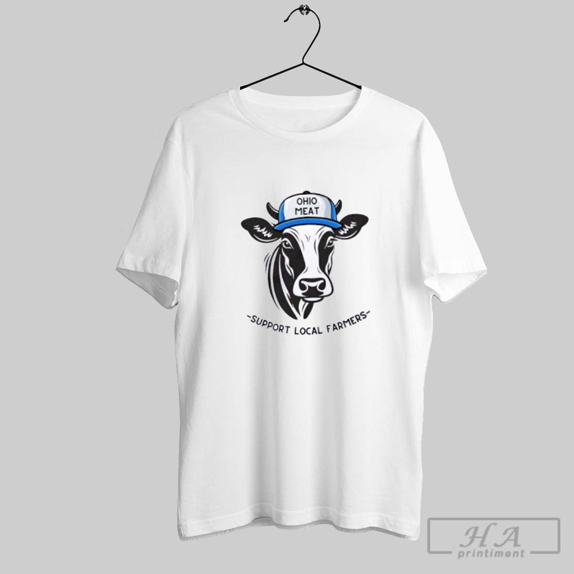 Official Cow Ohio Meat Hat Support Local Farmers