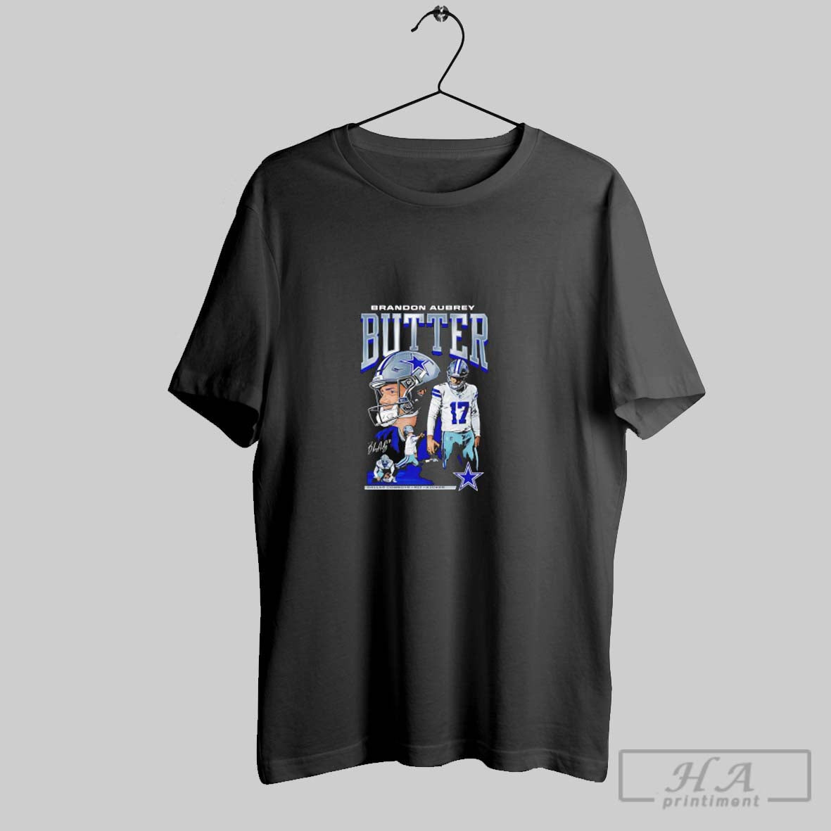 Official Cowboys Brandon Aubrey Butter Signature