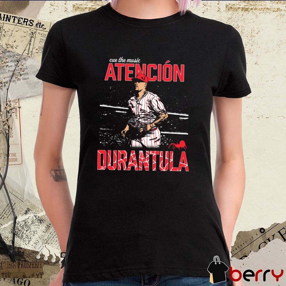 Cue The Music Atencion Durantula Jhoan Duran Philadelphia Phillies MLB Painting t-shirt
