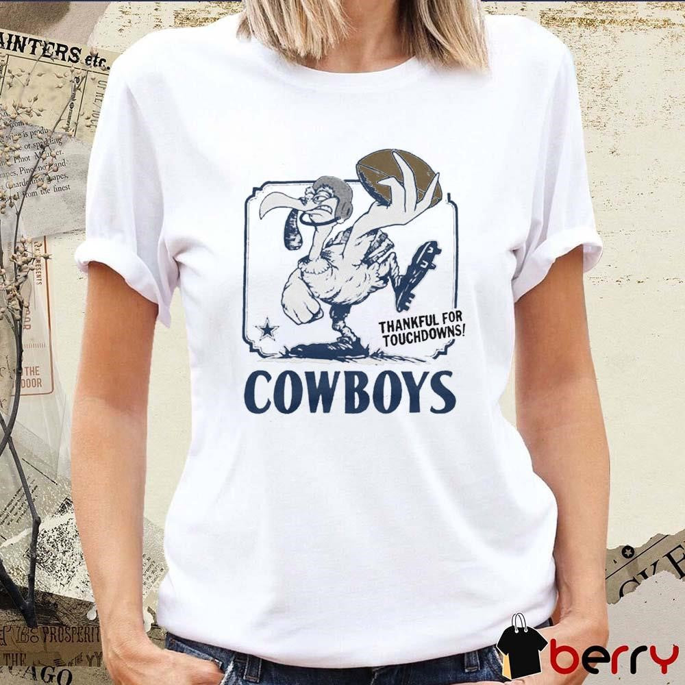 Dallas Cowboys NFL Thankful For Touchdowns t-shirt