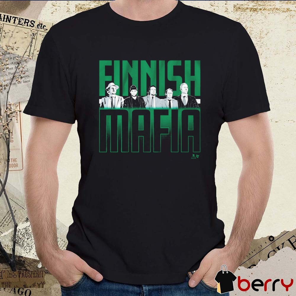 Dallas Stars Hockey The Finnish Mafia 2025 t-shirt