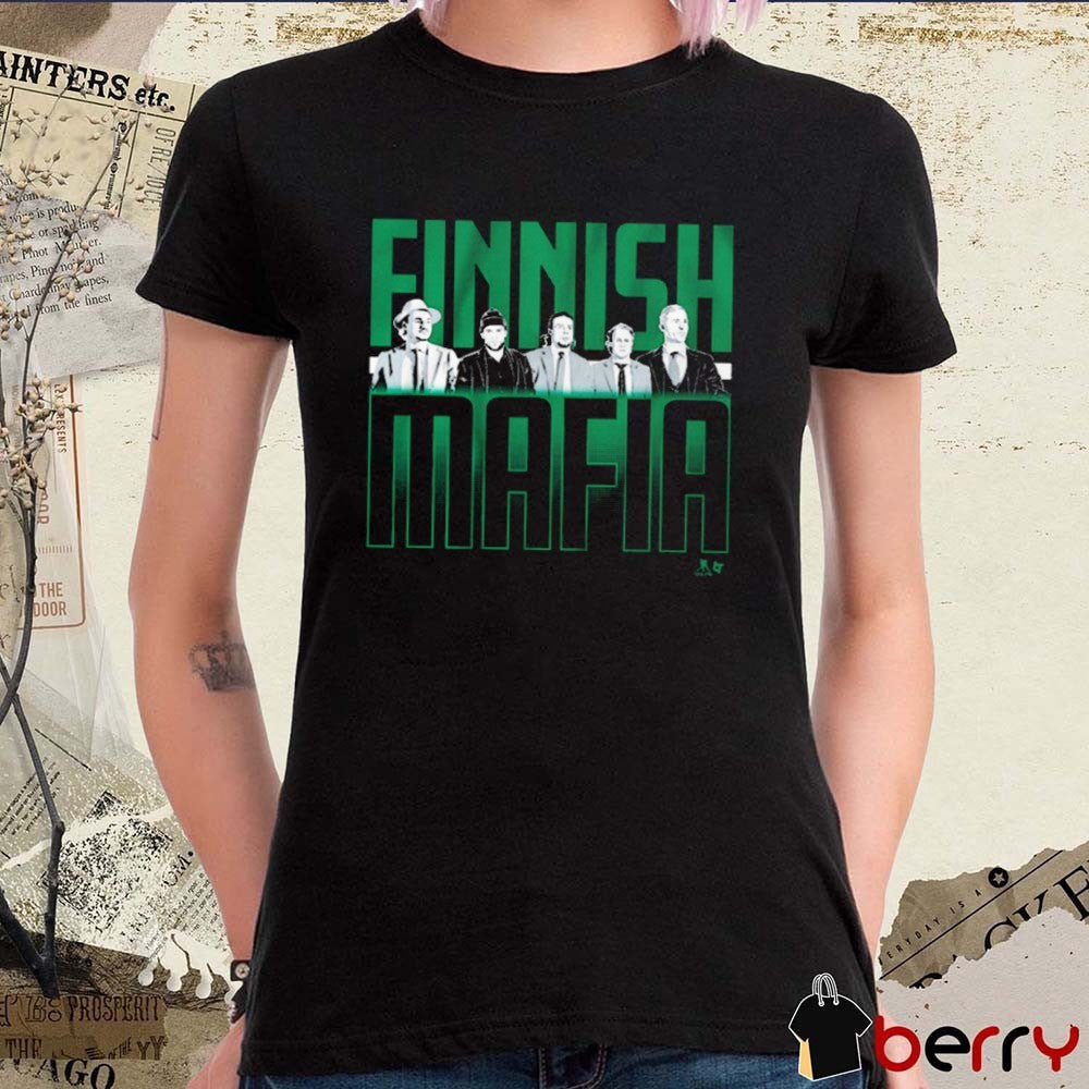 Dallas Stars Hockey The Finnish Mafia 2025 t-shirt