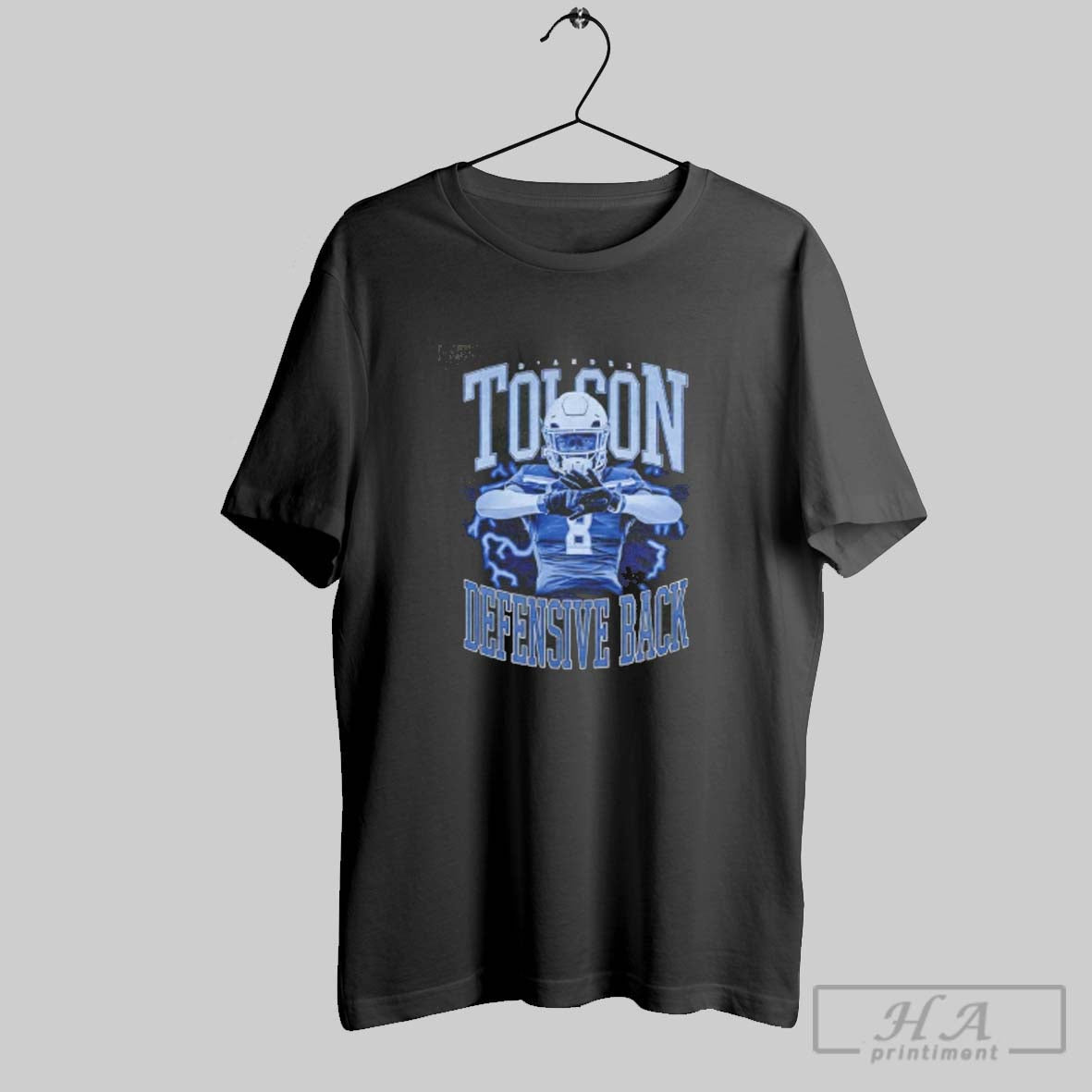Official Dandre Tolson Elizabeth City State Football Defensive Back Vintage