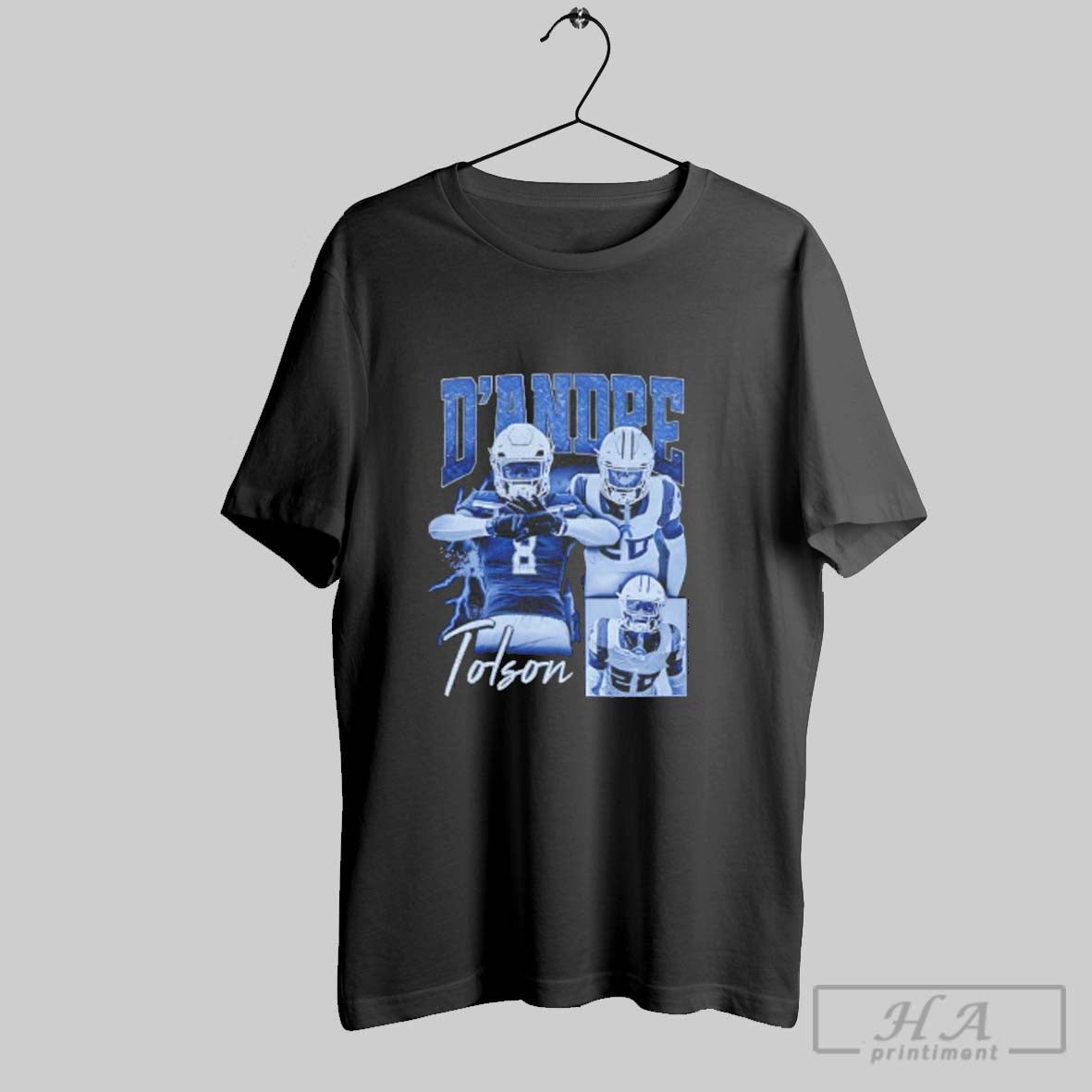 Official Dandre Tolson Elizabeth City State Football Graphic