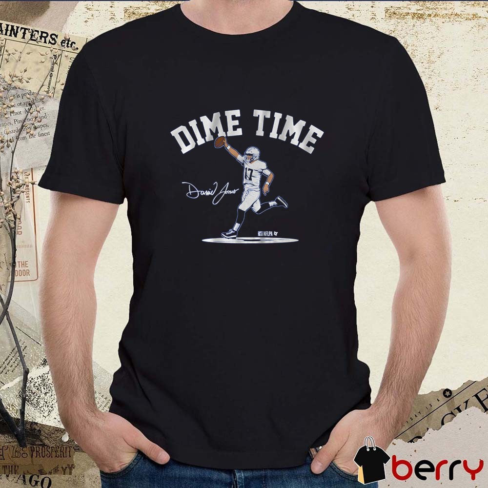 Daniel Jones Indianapolis Colts Dime Time NFL Football Signature t-shirt