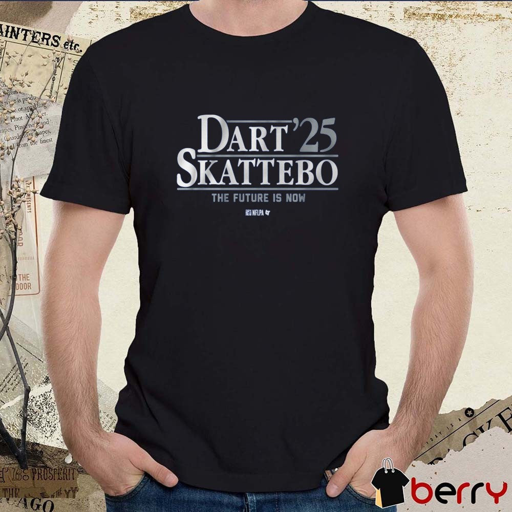 Dart-Skattebo ’25 The Future Is Now Jaxson Dart and Cam Skattebo New York Giants NFL t-shirt