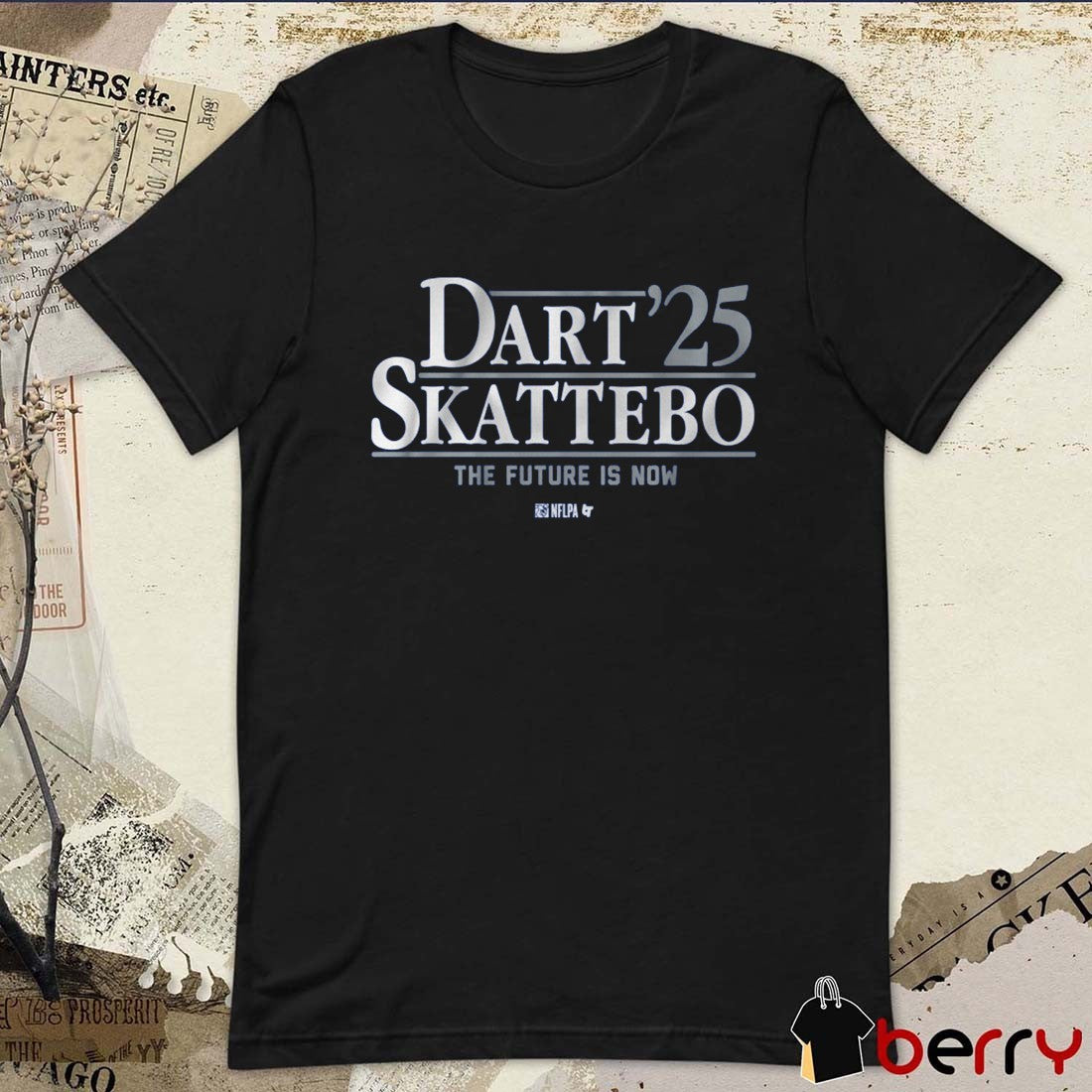 Dart-Skattebo ’25 The Future Is Now Jaxson Dart and Cam Skattebo New York Giants NFL t-shirt