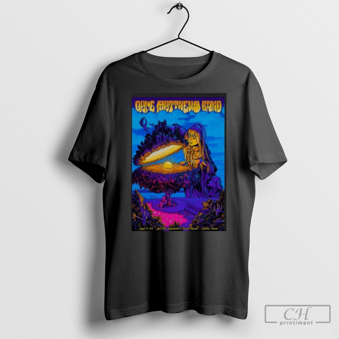 Official Dave Matthews Band In Stateline Nv On Aug 26 2025 Tour Poster Shirt Sweater
