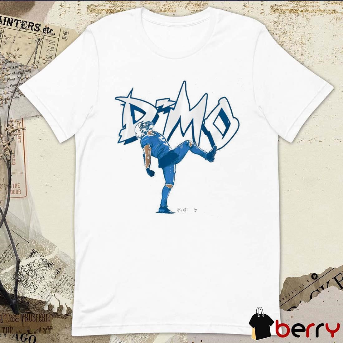 David Montgomery D-MO Detroit Lions NFL t-shirt