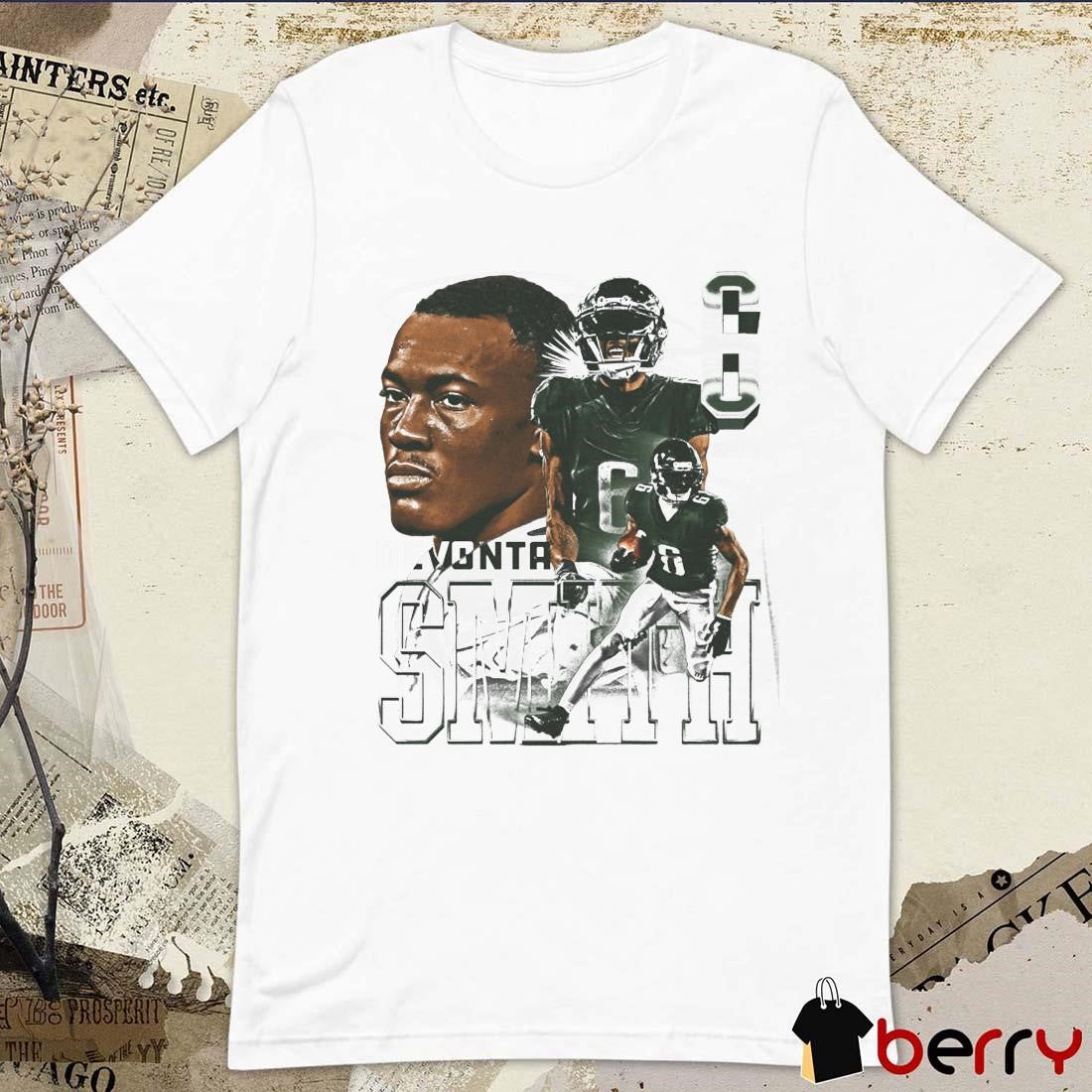 DeVonta Smith #6 Philadelphia Eagles NFL Vintage Graphic t-shirt