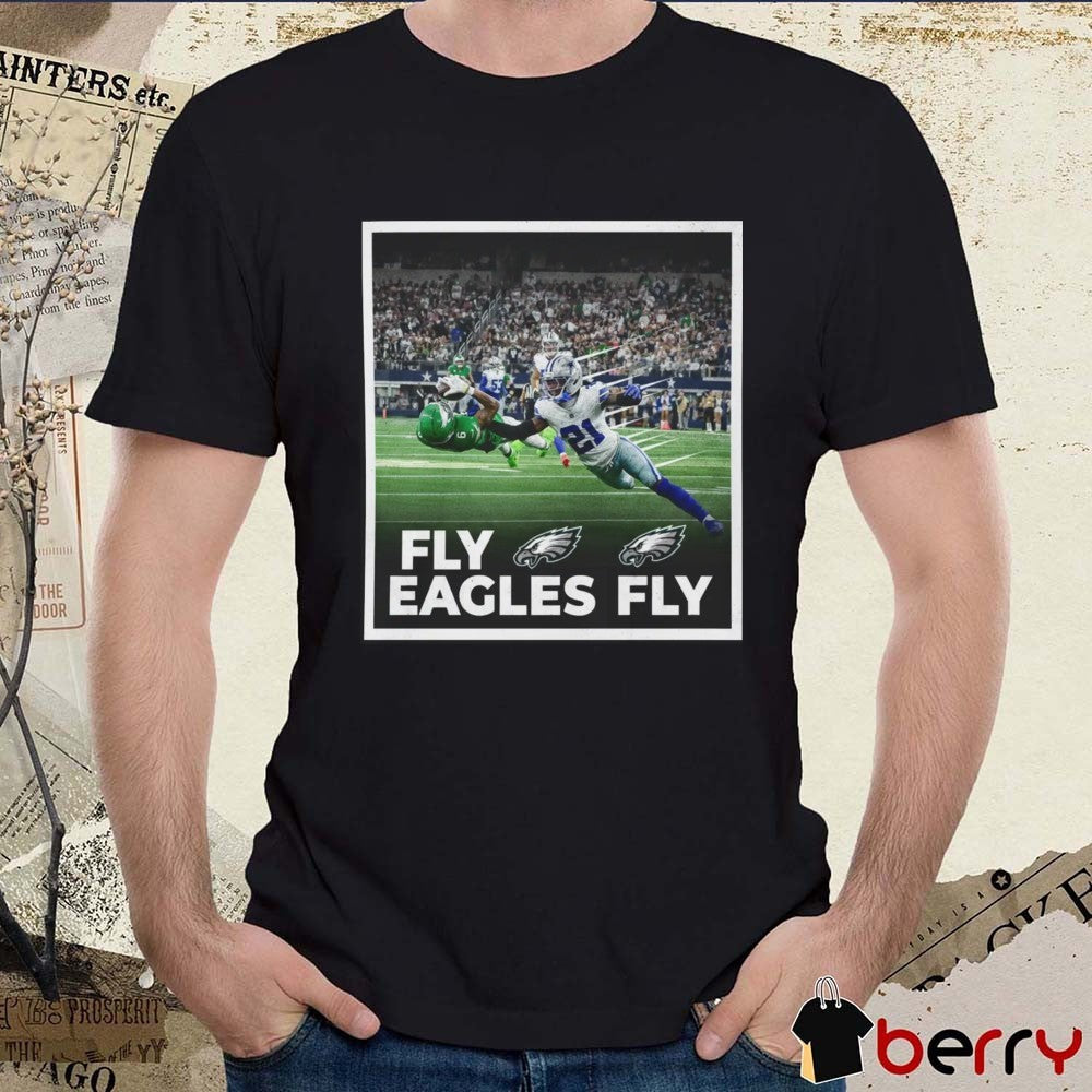 DeVonta Smith Touchdown Fly Eagles Fly Philadelphia Eagles t-shirt