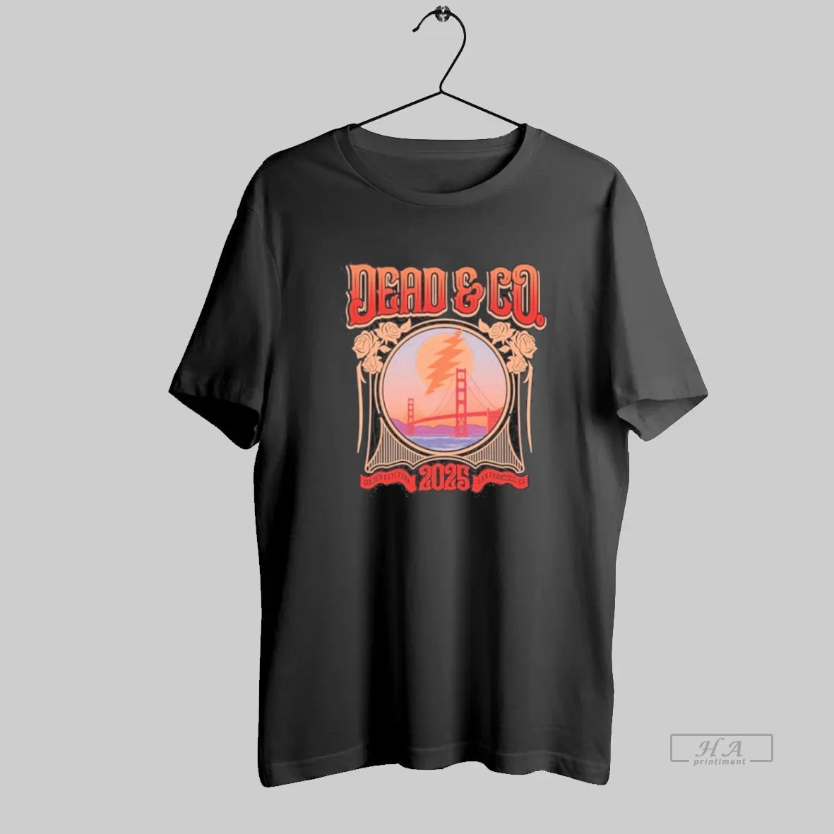 Official Dead And Company Golden Gate Park Wine 2025