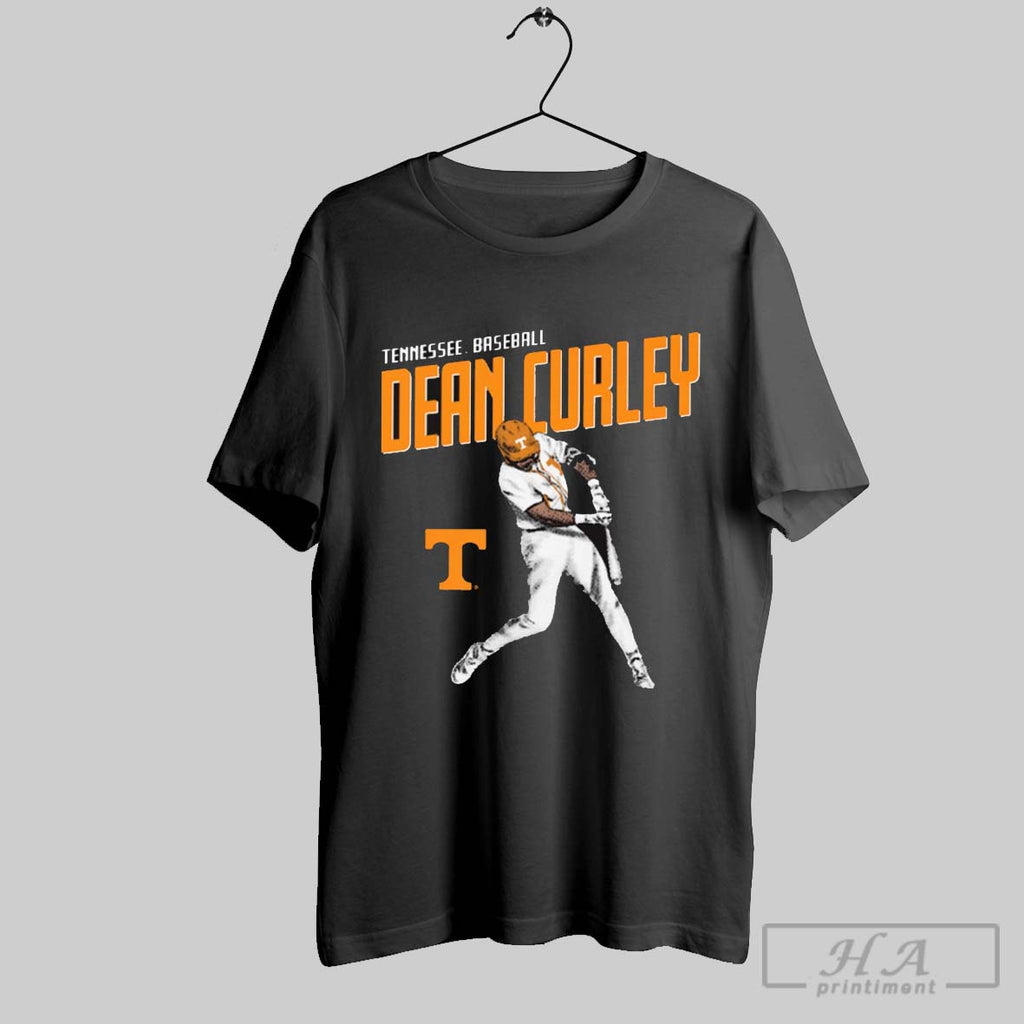 Official Dean Curley Pitcher Tennessee Vols Baseball Ncaa Division I Graphic