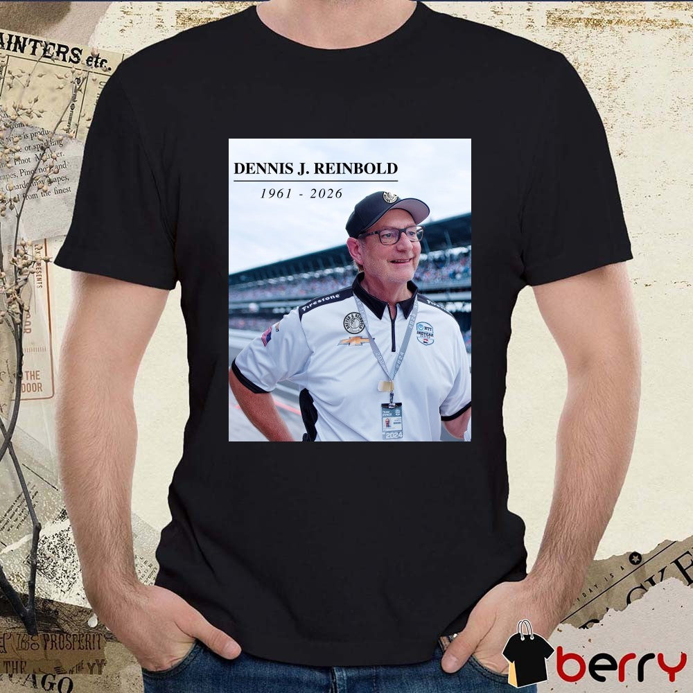 Dennis J. Reinbold 1961 – 2026 Dreyer & Reinbold Racing Poster t-shirt