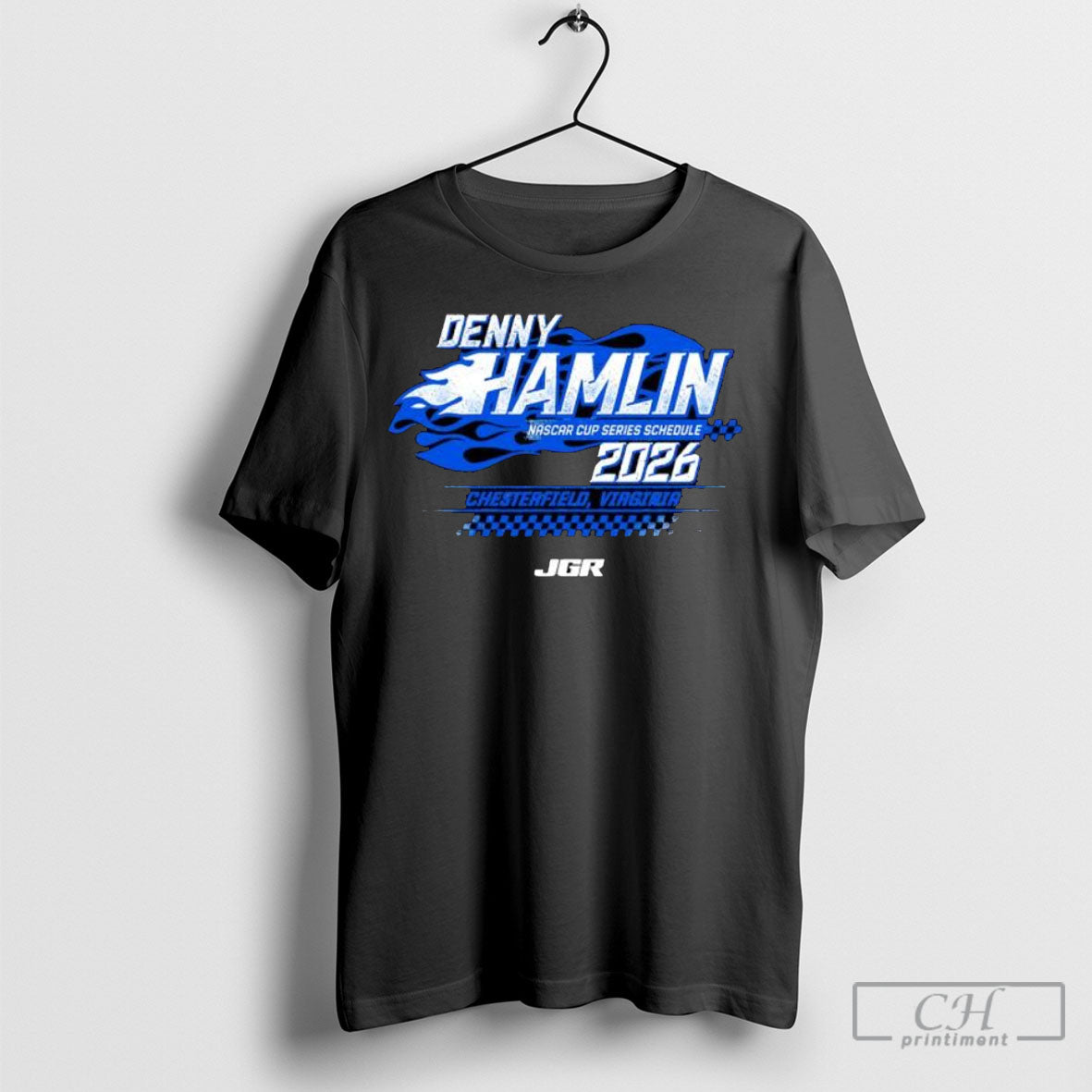 Official Denny Hamlin Nascar Cup Series Schedule 2026 Chesterfield Virginia Sweater