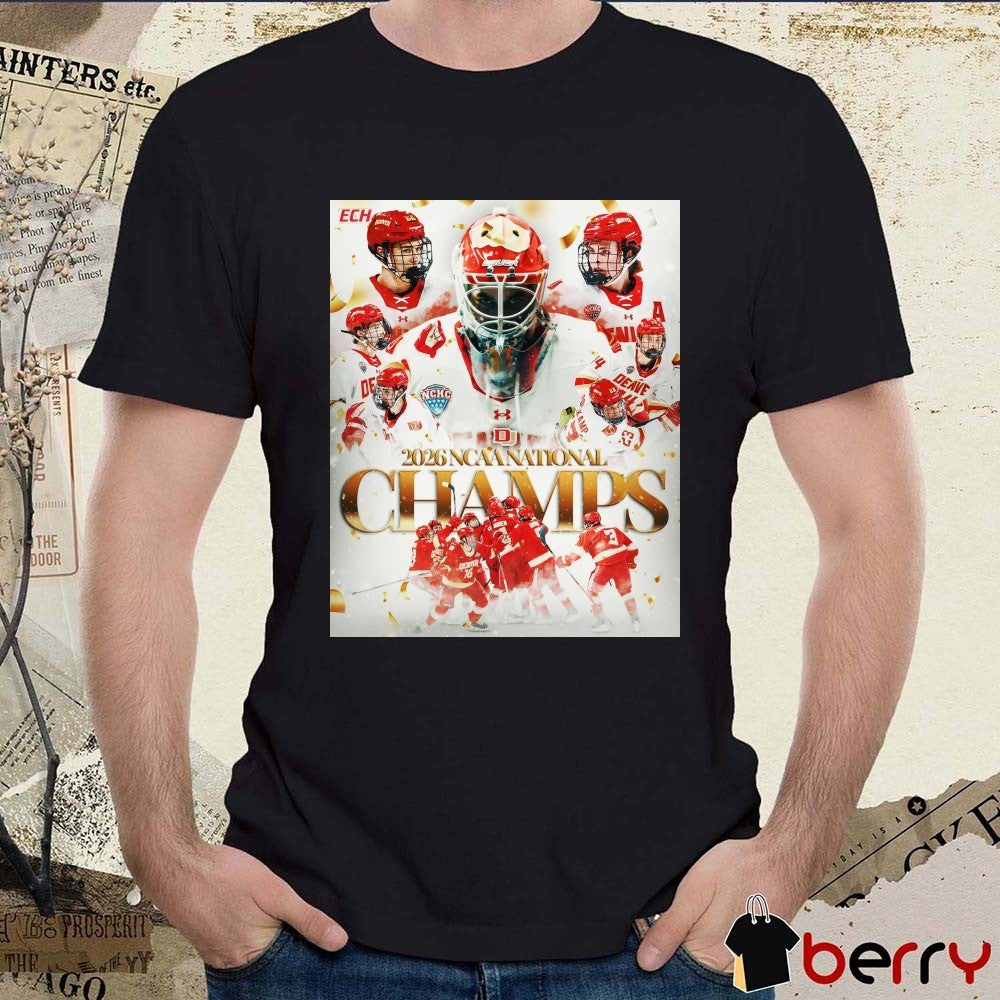 Denver Pioneers 2026 National Champion In Vegas Poster t-shirt