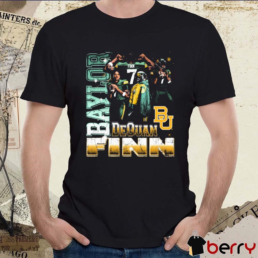 Dequan Finn Baylor Bears Vintage Graphic t-shirt