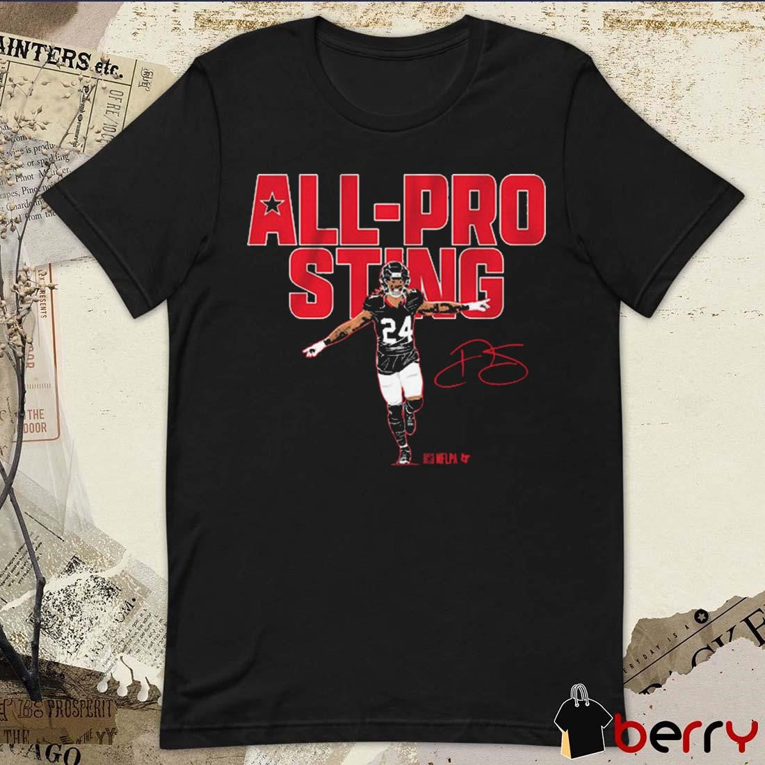 Derek Stingley Jr All-Pro Sting Houston Texans NFLPA Signature Graphic t-shirt