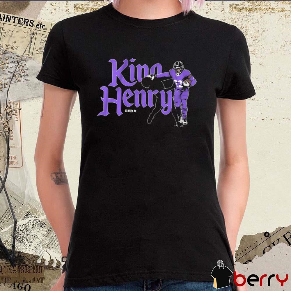 Derrick Henry King Henry Baltimore Ravens NFL t-shirt