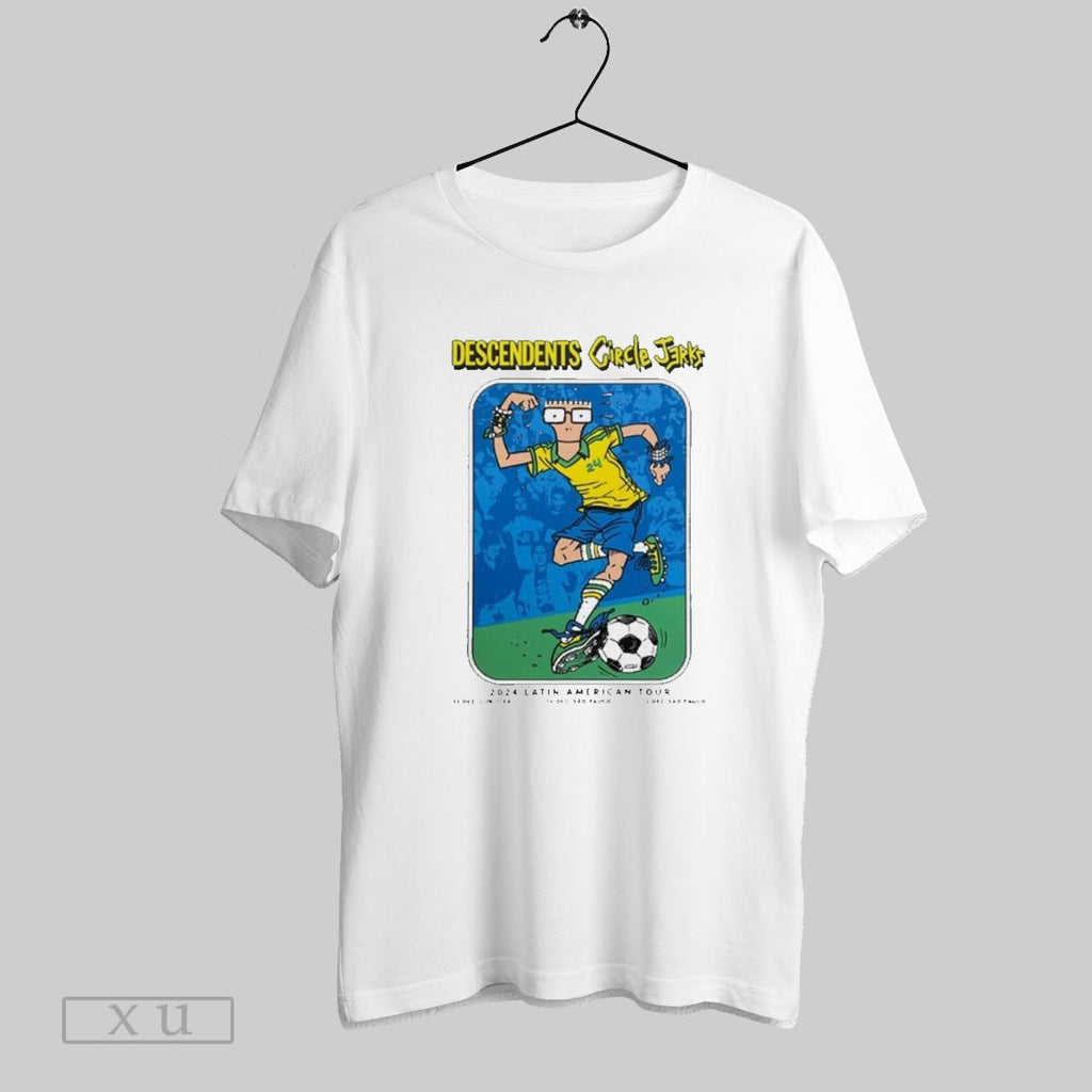 Official Descendents And Circle Jerks December 13 15 2024 Brazil Latin American Tour T Shirt