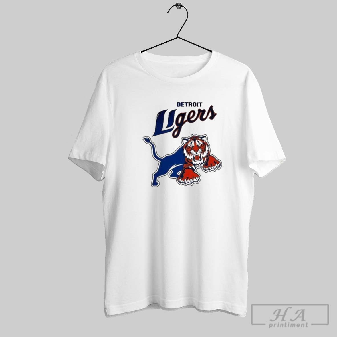 Official Detroit Ligers Detroit Lions X Detroit Tigers