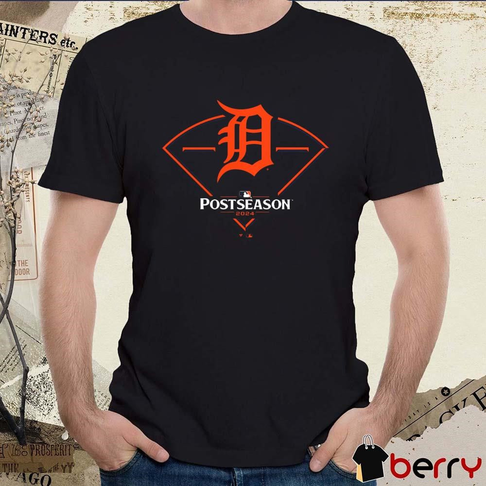 Detroit Tigers 2024 MLB Postseason Around The Horn t-shirt