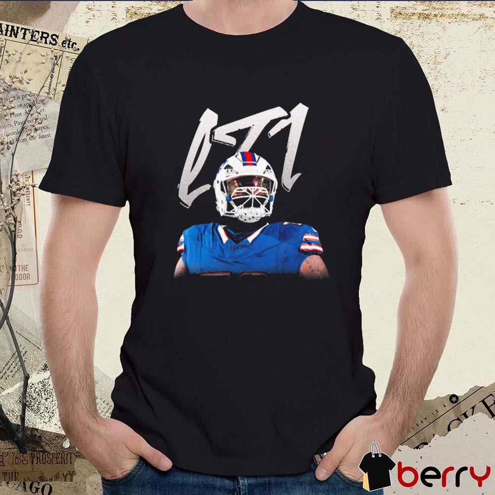 Dion Dawkins LT1 Buffalo Bills NFL Shnow Gear Portrait Graphic t-shirt