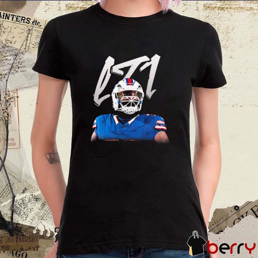 Dion Dawkins LT1 Buffalo Bills NFL Shnow Gear Portrait Graphic t-shirt