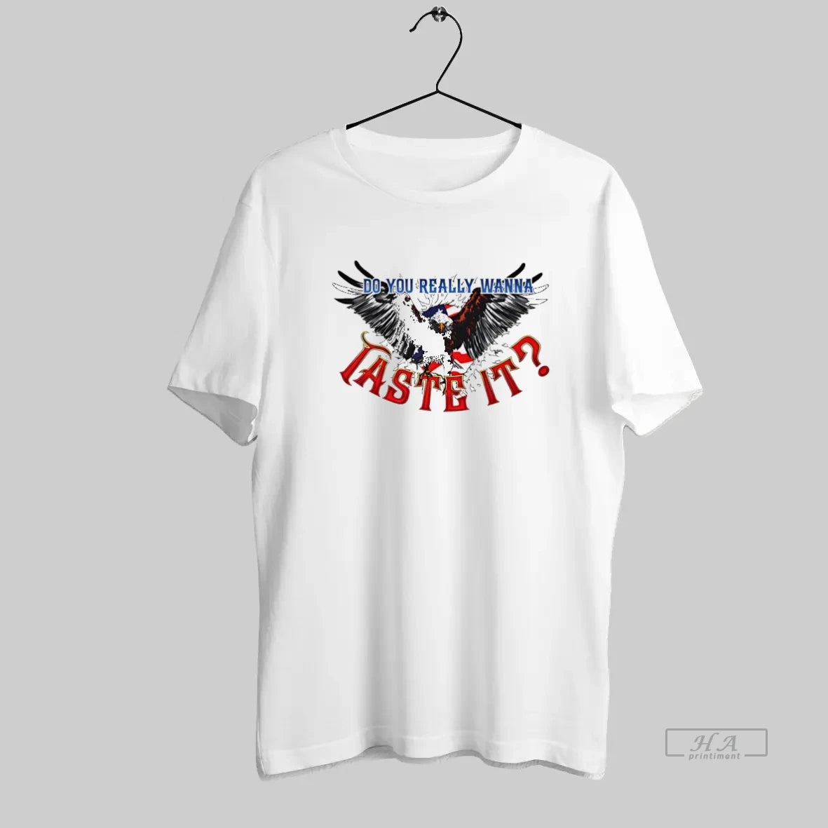 Official Do You Really Wanna Taste It Bald Eagle Flag