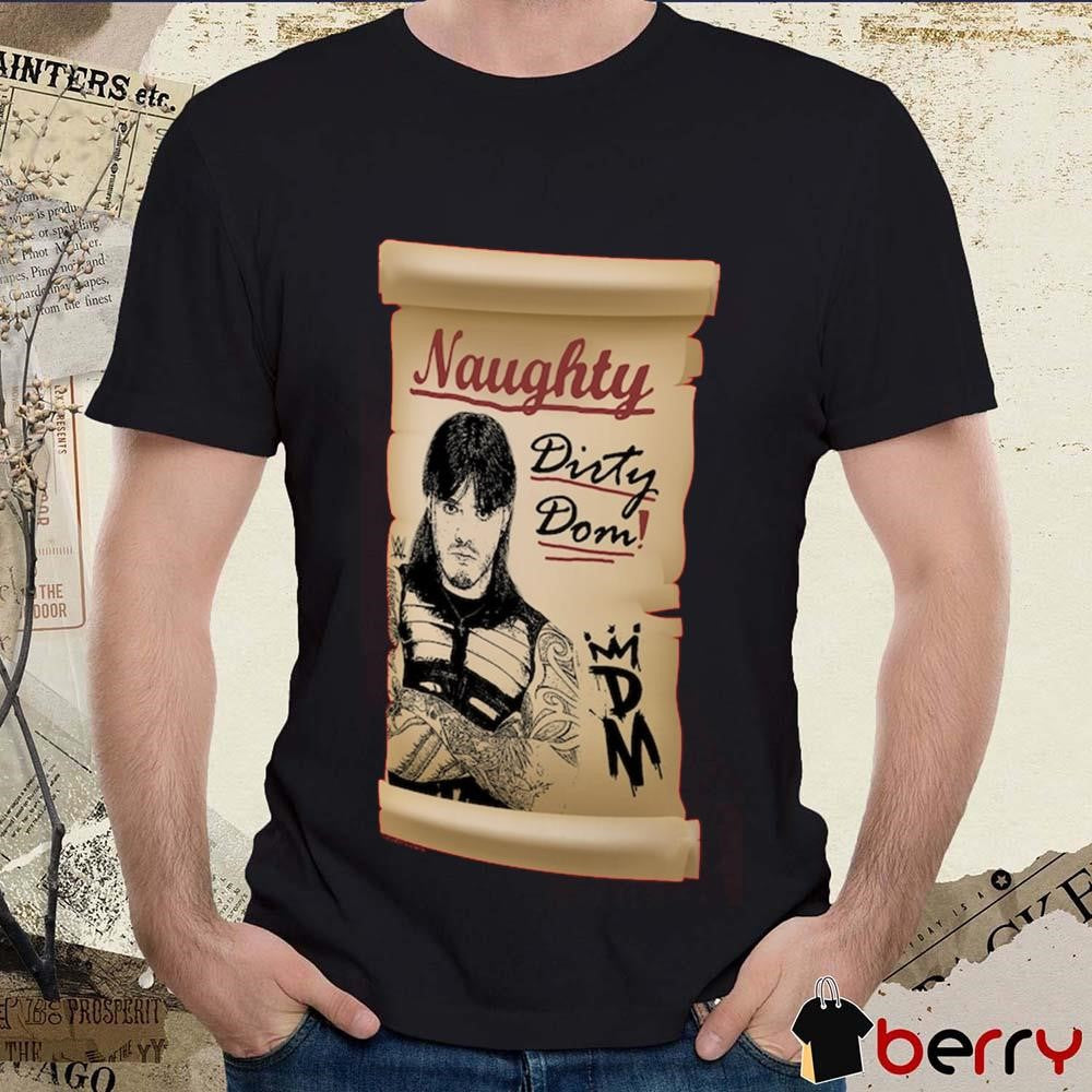 Dominik Mysterio Ripple Junction Naughty List Dirty Dom WWE t-shirt