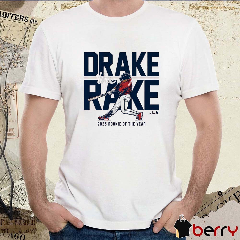 Drake Baldwin The Rake 2025 Rookie of the Year Atlanta Braves t-shirt