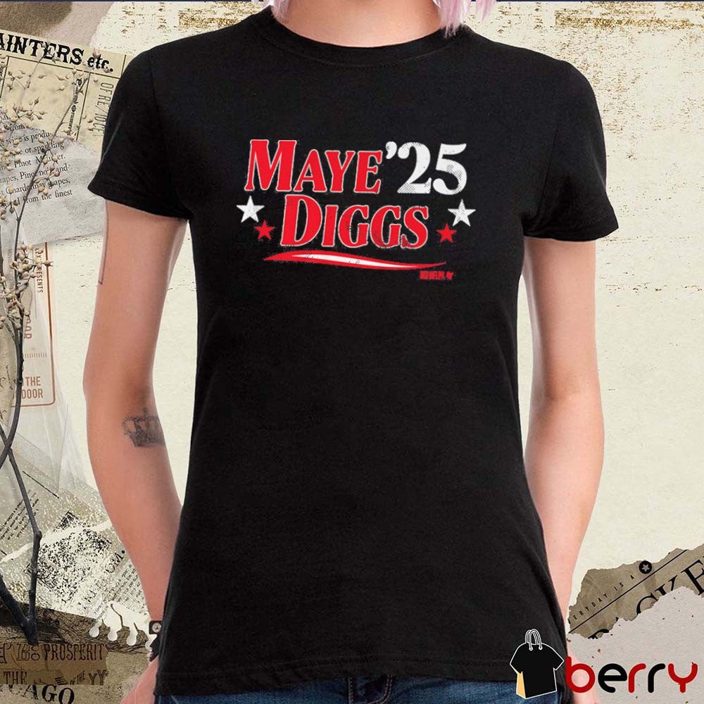 Drake Maye-Stefon Diggs ’25 New England Patriots NFL t-shirt