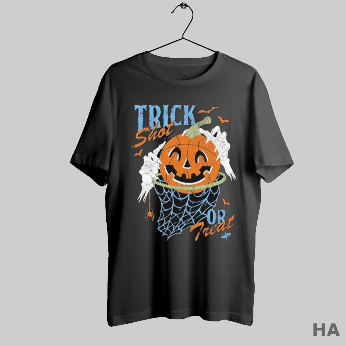 Official Dude Perfect Trick Shot Or Treat Pumpkin Skeleton Hands Halloween