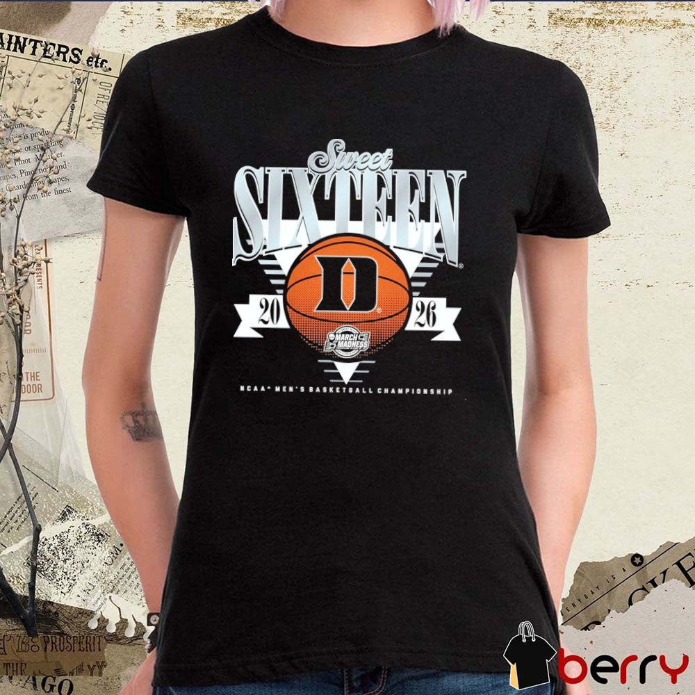 Duke Blue Devils Cameron Boozer 2026 NCAA Men’s Basketball March Madness Sweet Sixteen No 1 Overall Seed t-shirt