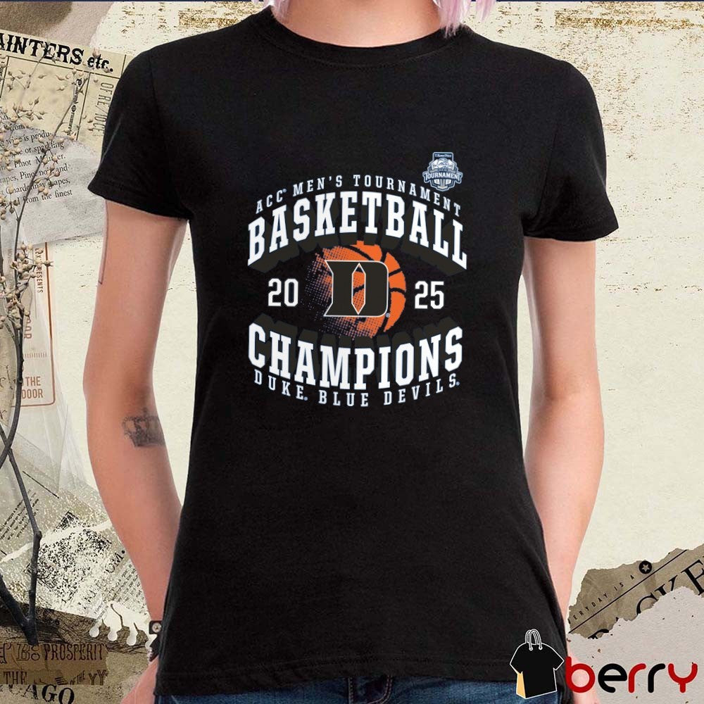 Duke Blue Devils T.Rowe Price ACC Men’s Basketball Conference Tournament Champions 2025 Painting t-shirt