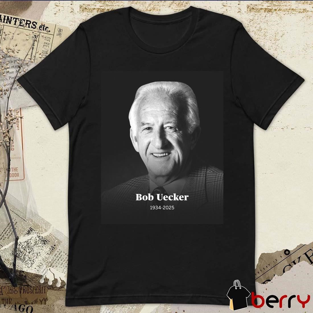 ESPN RIP Milwaukee Brewers Broadcaster Bob Uecker 1934 – 2025 Poster t-shirt